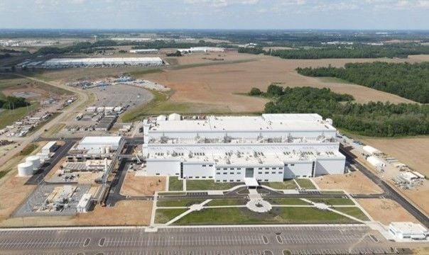 LG Chemical cathode manufacturing facility in Clarksville