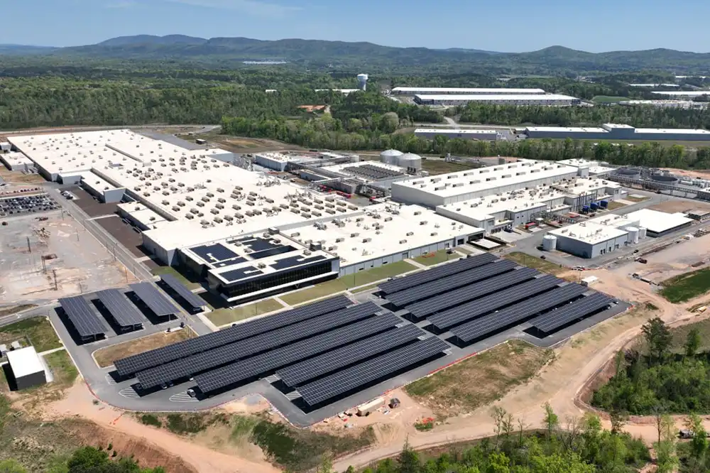 Qcells Georgia manufacturing facility